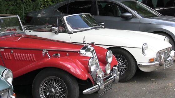 Crofton Beam Engines welcomes Classic MG Owners