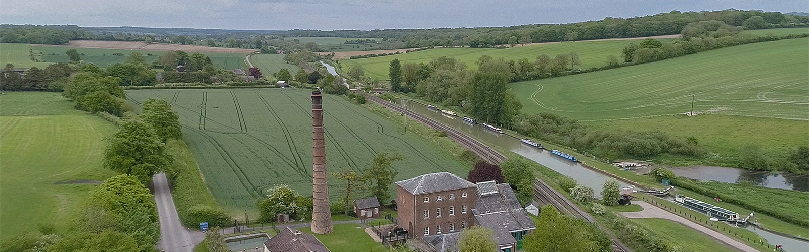 Crofton Beam Engines arial view